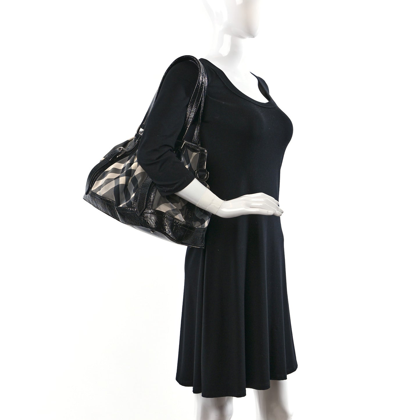 Nylon Beat Check Lowry Black