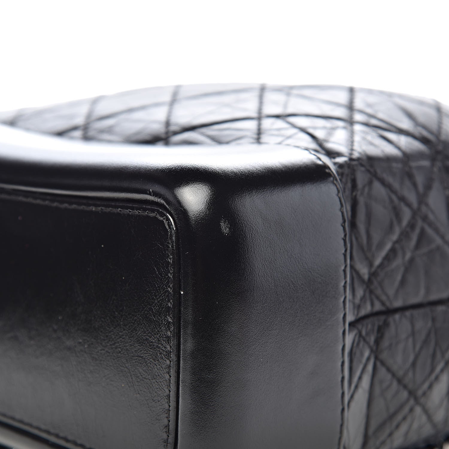 Chanel Aged Calfskin Quilted Small Gabrielle Backpack Black 10 of 12