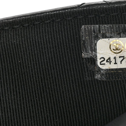 Chanel Lambskin Quilted Wallet On Chain WOC Black 7 of 10