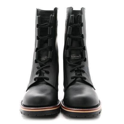 Christian Dior Calfskin Dior Quest 35mm Hiking Boots 38 Black 3 of 8