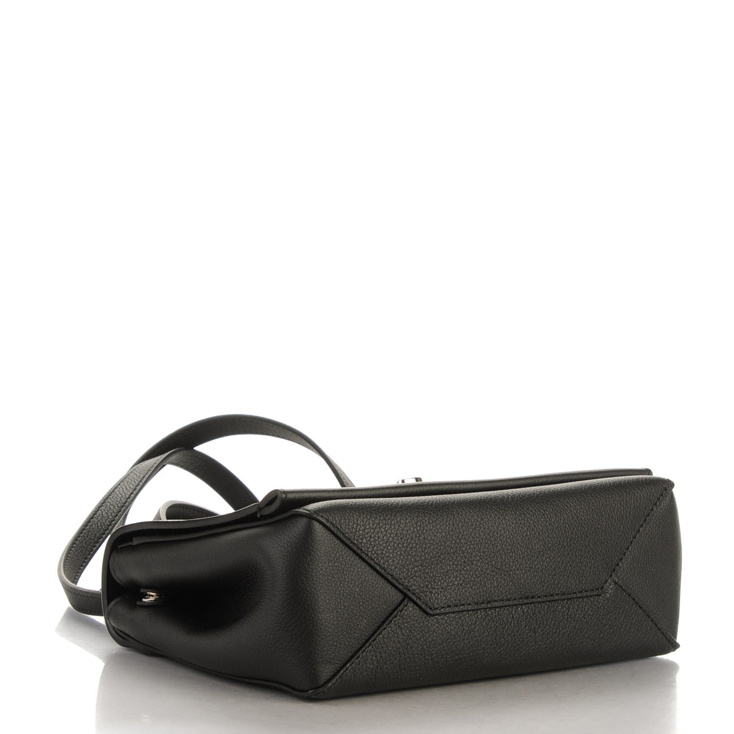Louis Vuitton Calfskin Lockme II Chain Bag BB Black 4 of 7