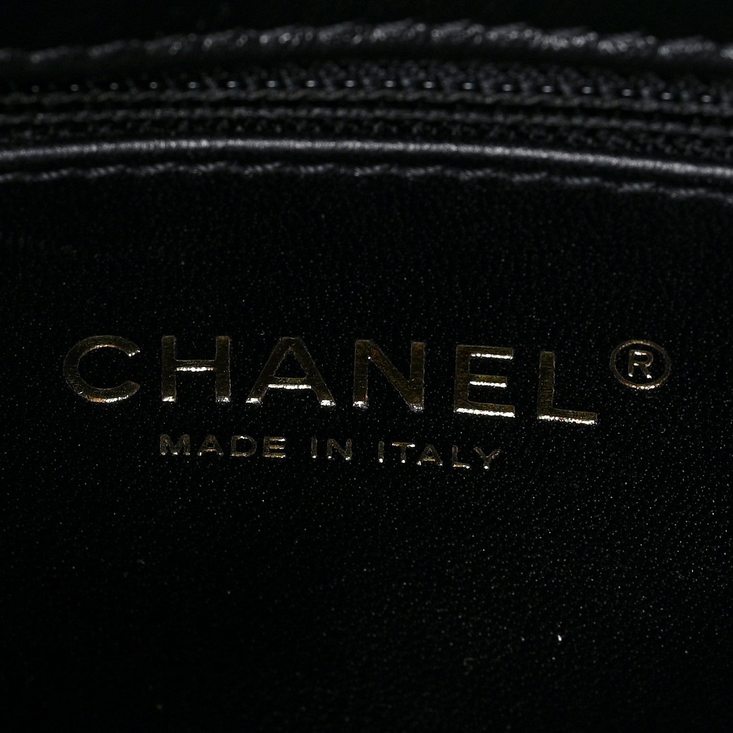 Chanel Shiny Lambskin Quilted Golden Links Top Handle Flap Black 6 of 9