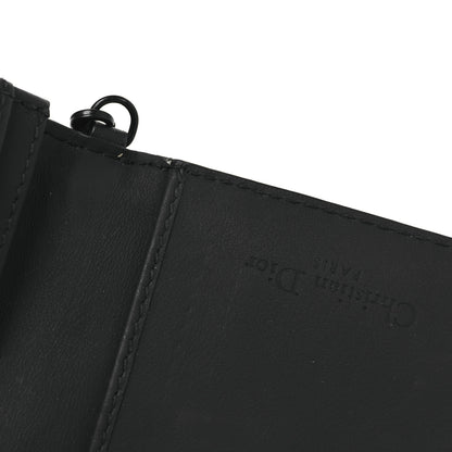 Christian Dior Ultra Matte Calfskin Small Lady Dior Flap Card Holder Black 9 of 9