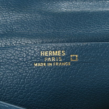Hermes Shiny Alligator Bearn Wallet 6 of 11