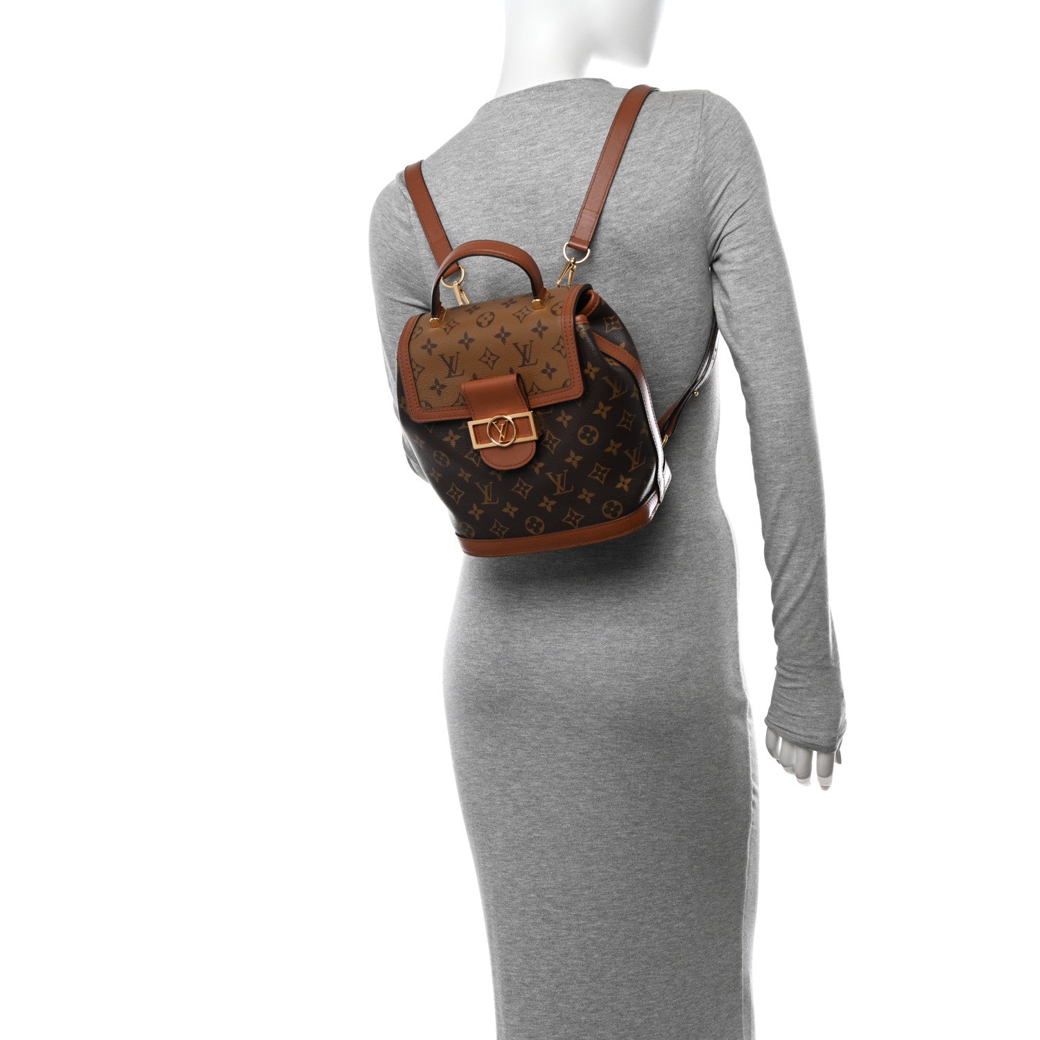 Louis Vuitton Reverse Monogram Dauphine Backpack PM 2 of 13