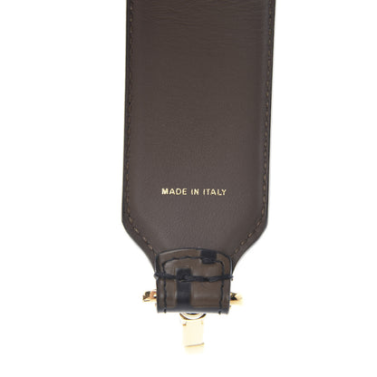 Fendi Vitello Century Bi-Color FF 1974 Embossed Strap You Maya Black 4 of 4