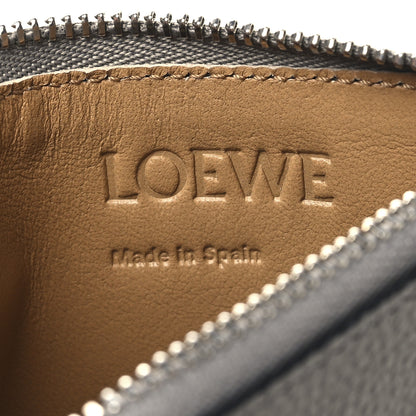 Loewe Soft Grained Calfskin Large Square Coin Cardholder Stone Blue Pearl Grey 6 of 8