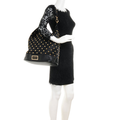 Givenchy Nylon Studded Hobo Black 2 of 7