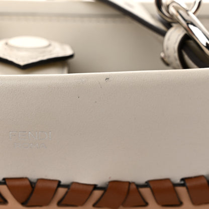 Fendi Vitello Century F is Fendi Whipstitch Bi-Color Small Runaway Satchel 10 of 11