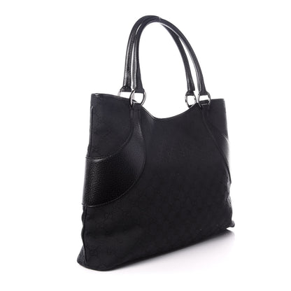 Gucci Monogram Signature GG Tote Black 2 of 8