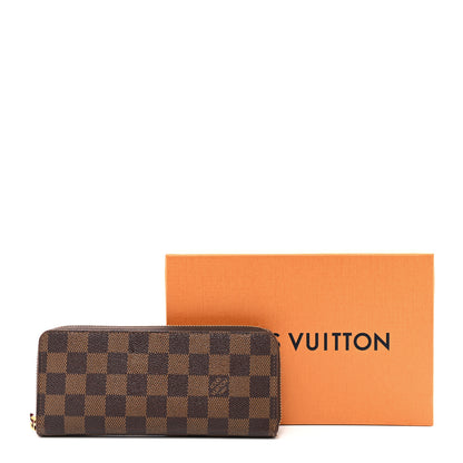 Louis Vuitton Damier Ebene Clemence Wallet Cherry 11 of 11