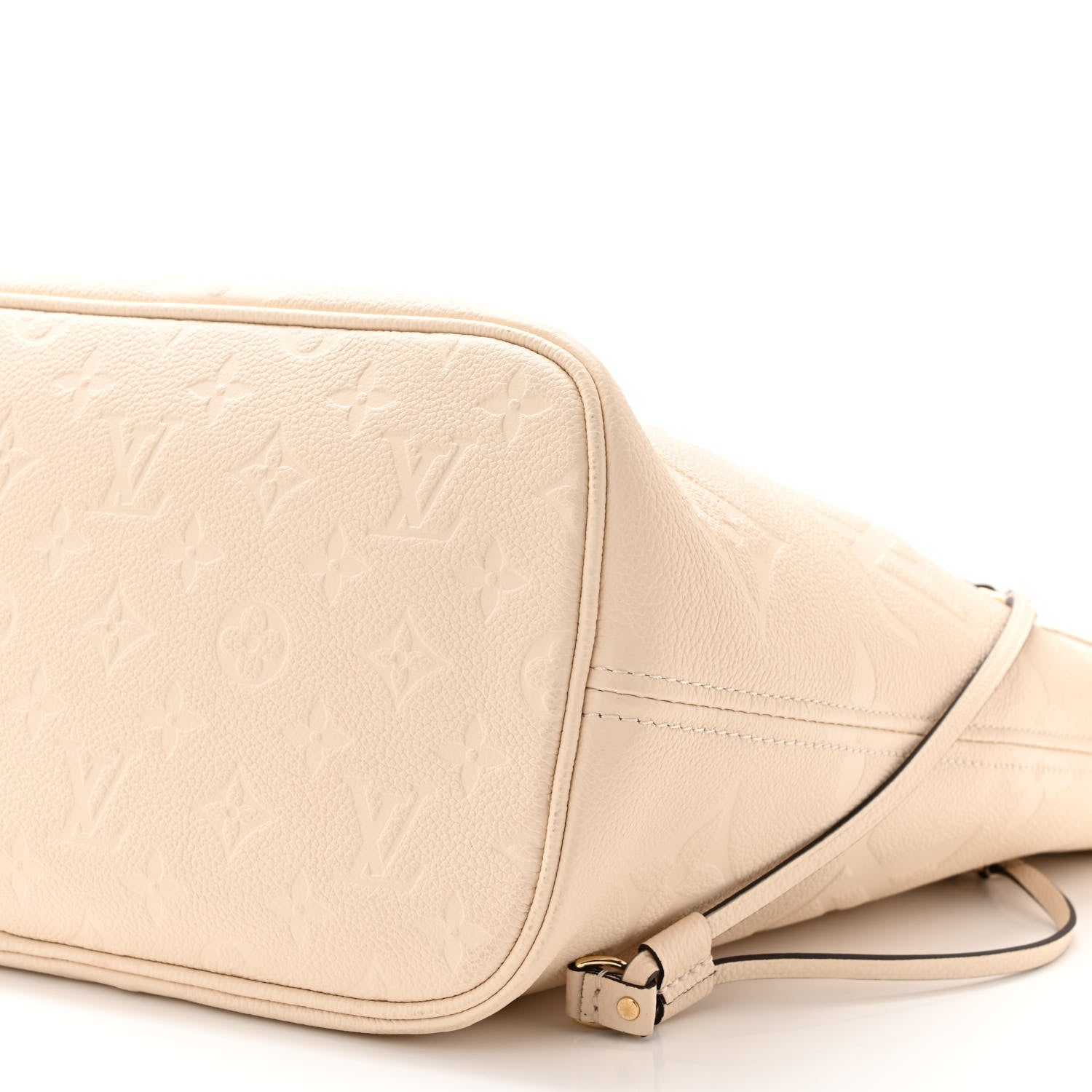 Louis Vuitton Empreinte Monogram Giant Neverfull MM Cream 9 of 9