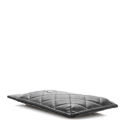 Chanel Caviar Quilted Classic Flat Wallet Pouch Black 4 of 8