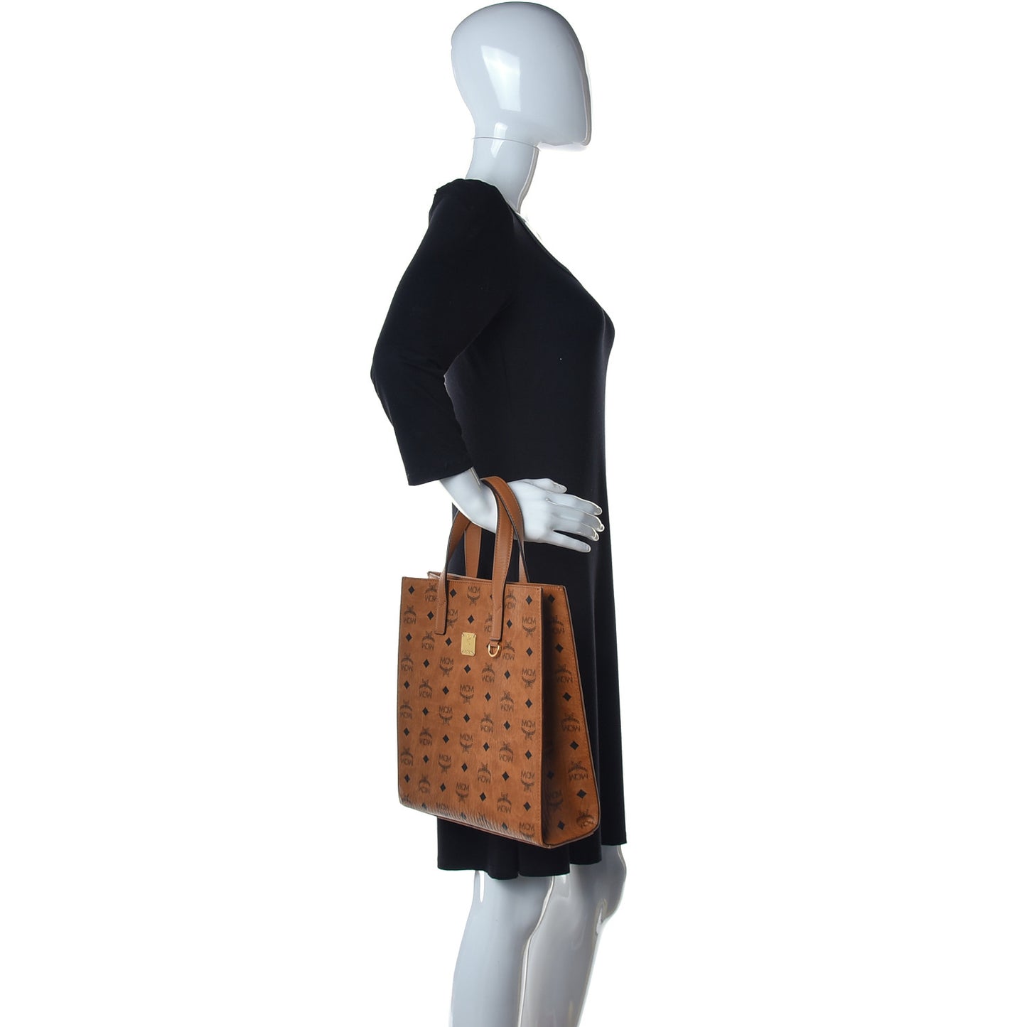 Visetos Medium Klassik Tote Cognac