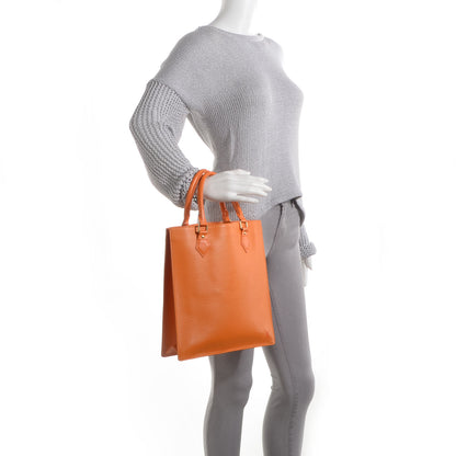 Louis Vuitton Epi Sac Plat PM Mandarin 2 of 7