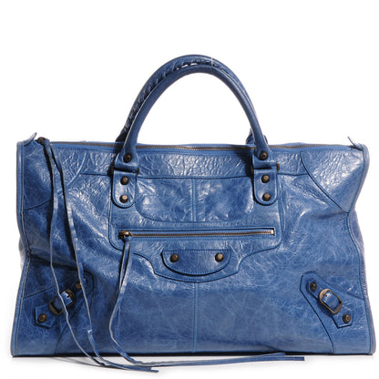 Balenciaga Chevre Work Cornflower Bleu 1 of 15