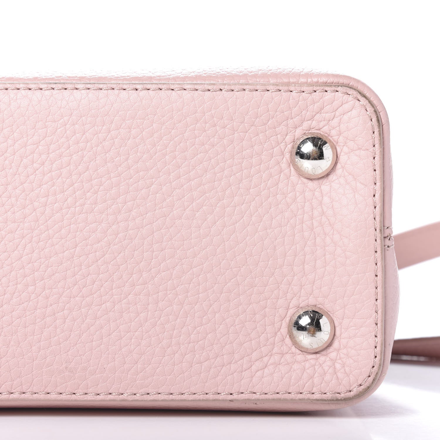 Louis Vuitton Taurillon Flowers Capucines PM Magnolia 　 13 of 14