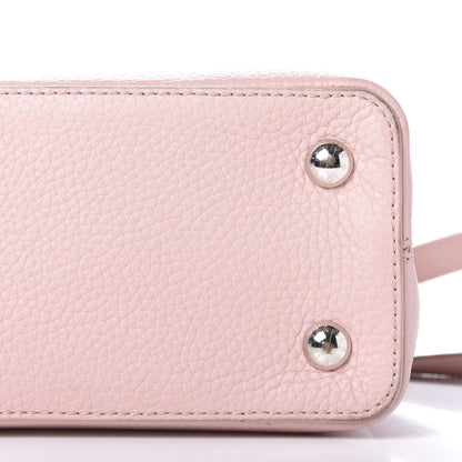 Louis Vuitton Taurillon Flowers Capucines PM Magnolia 　 13 of 14