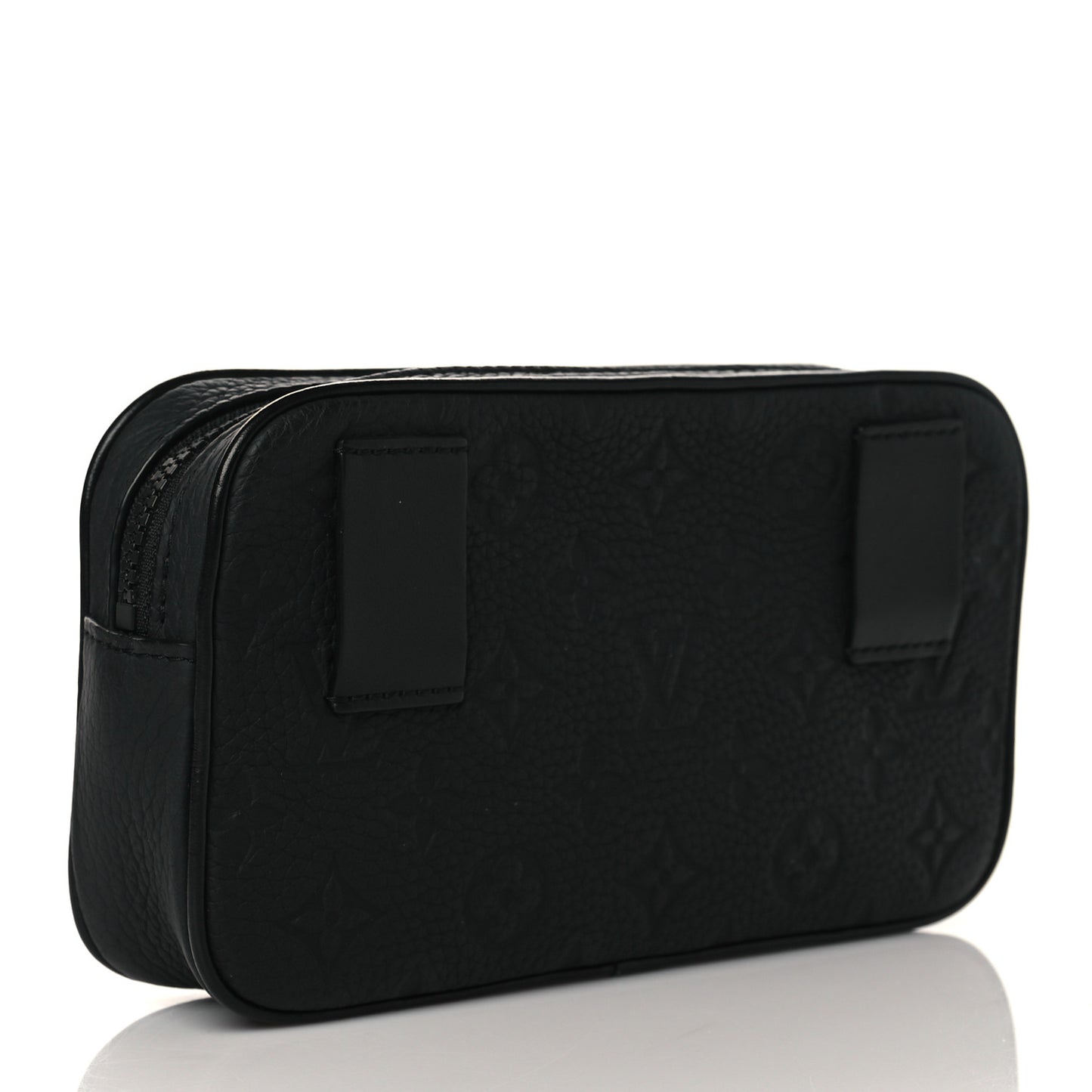 Taurillon Monogram Uniformes Solar Ray Soft Pochette Volga Belt Bag Black