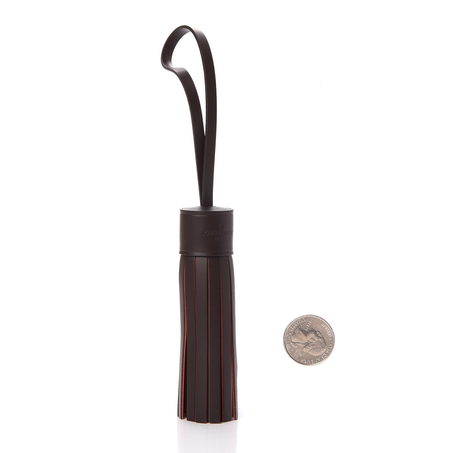 Louis Vuitton Calfskin Croisette Tassel Bag Charm Ebene 2 of 4