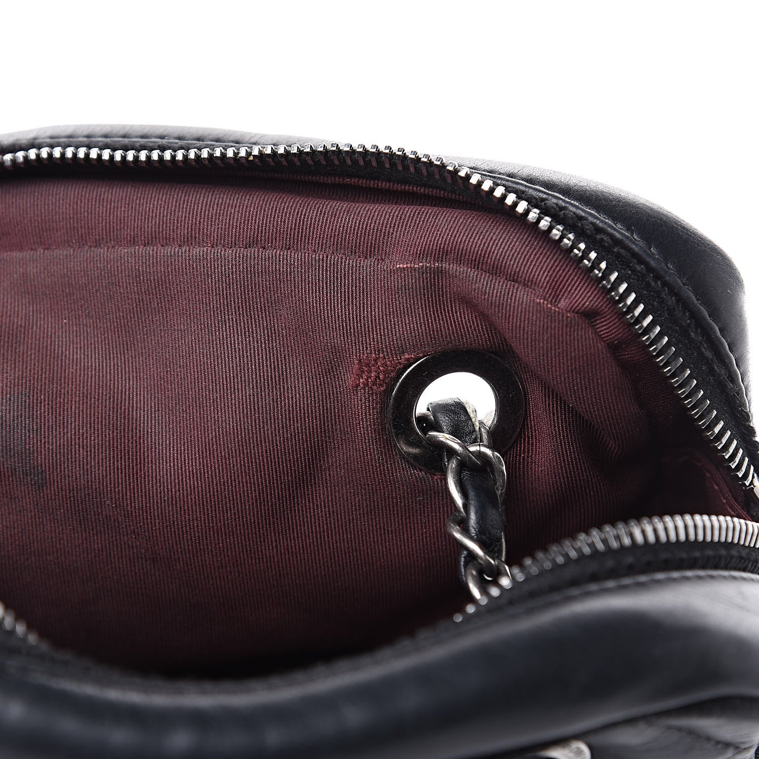 Chanel Calfskin Quilted Small Ballerine Camera Case Black 18 of 19