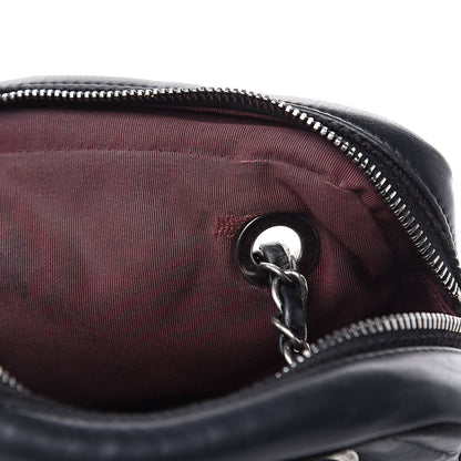 Chanel Calfskin Quilted Small Ballerine Camera Case Black 18 of 19