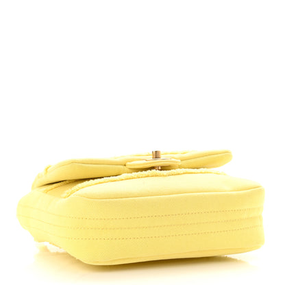 Chanel Denim Coco Flap Yellow 4 of 11
