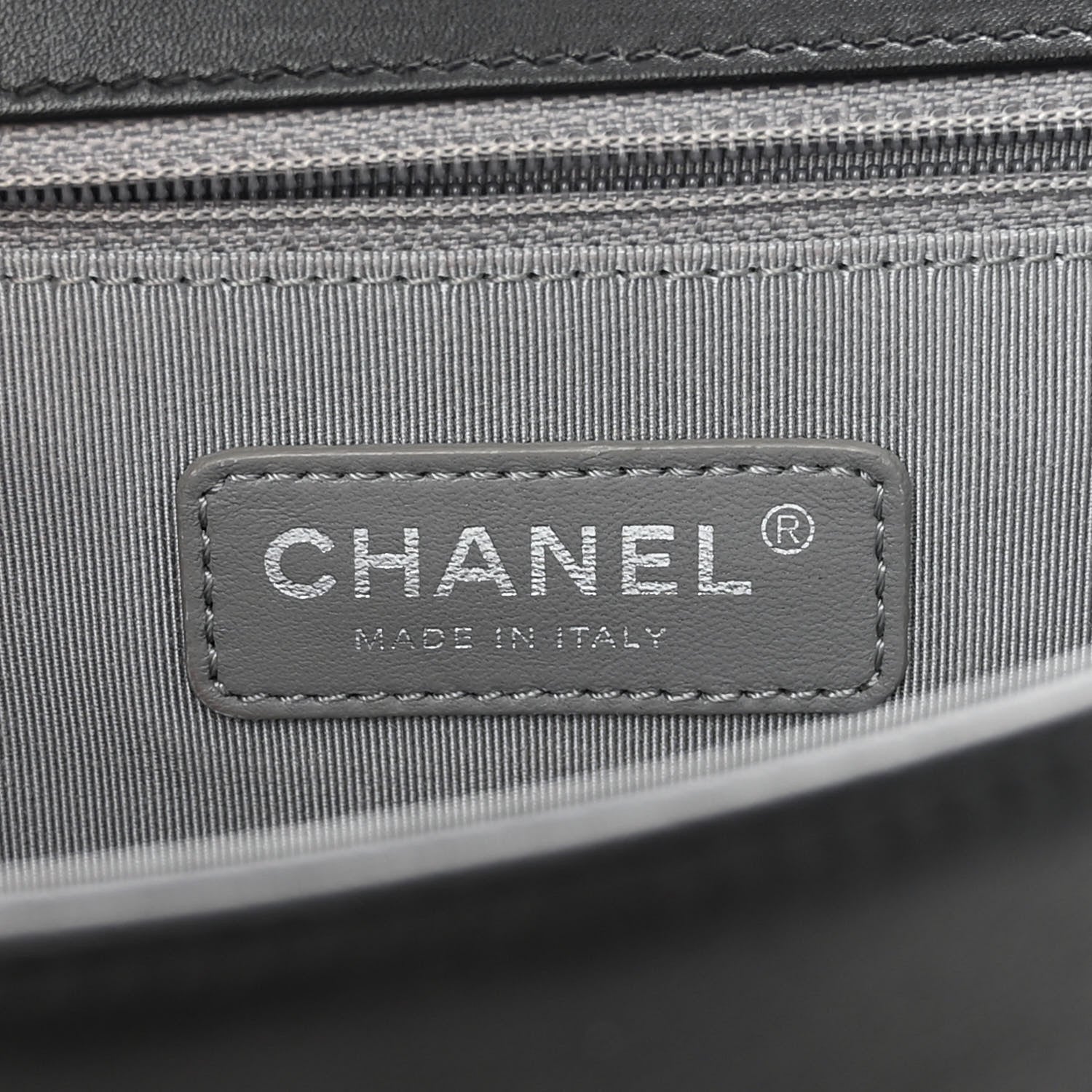 Chanel Calfskin Chevron Quilted New Medium Boy Flap Black 6 of 16