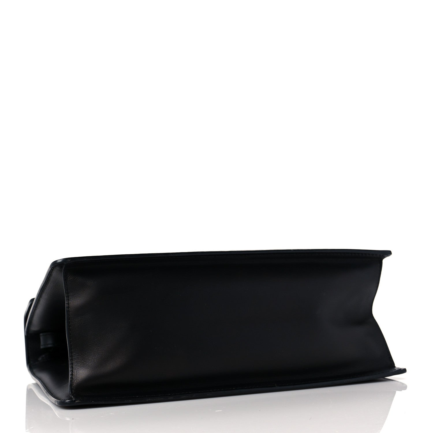 Gucci Calfskin Medium Sylvie Top Handle Bag Black 4 of 11