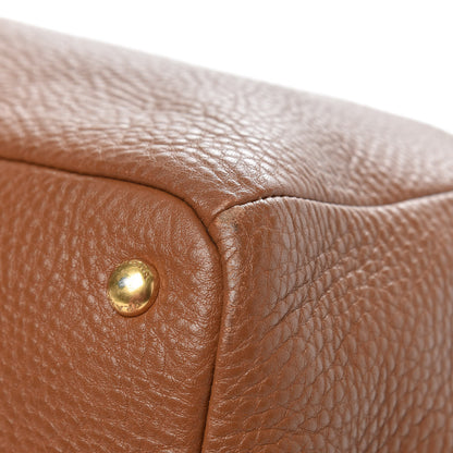 Prada Vitello Daino Tote Brandy 10 of 11