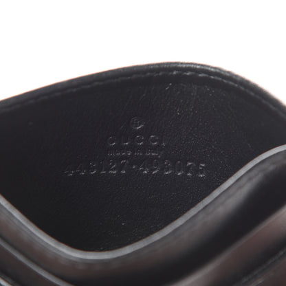 Gucci Calfskin Matelasse GG Marmont Card Holder Black 6 of 7