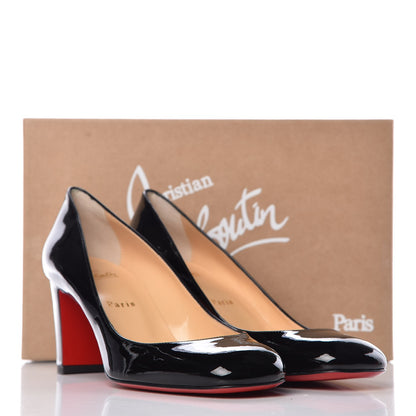 Christian Louboutin Patent Cadrilla 70 Pumps 39.5 Black 9 of 9