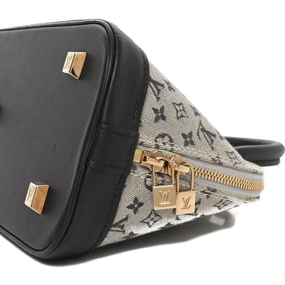 Louis Vuitton Mini Monogram Alma Long Blue 9 of 10