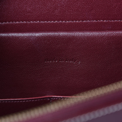 Celine Natural Calfskin Mini Belt Bag Burgundy 7 of 10
