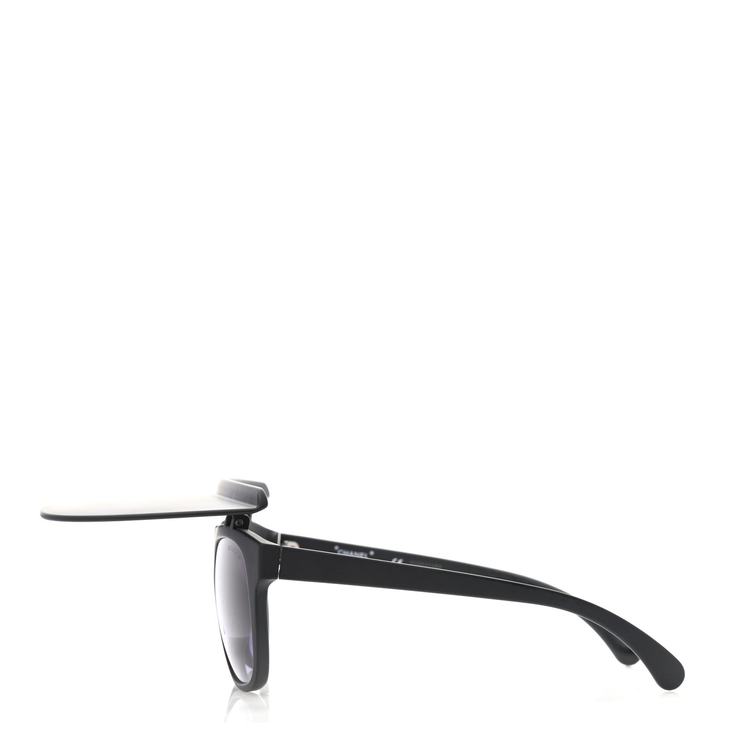 Acetate Visor Sunglasses 71046 Matte Black