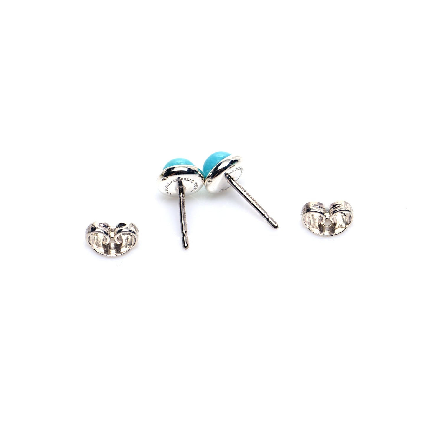 Sterling Silver Turquoise Color By The Yard Earrings
