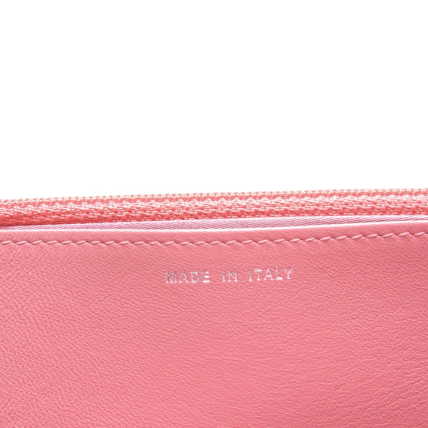 Chanel Lambskin Camellia Embossed Wallet On Chain WOC Pink 7 of 8