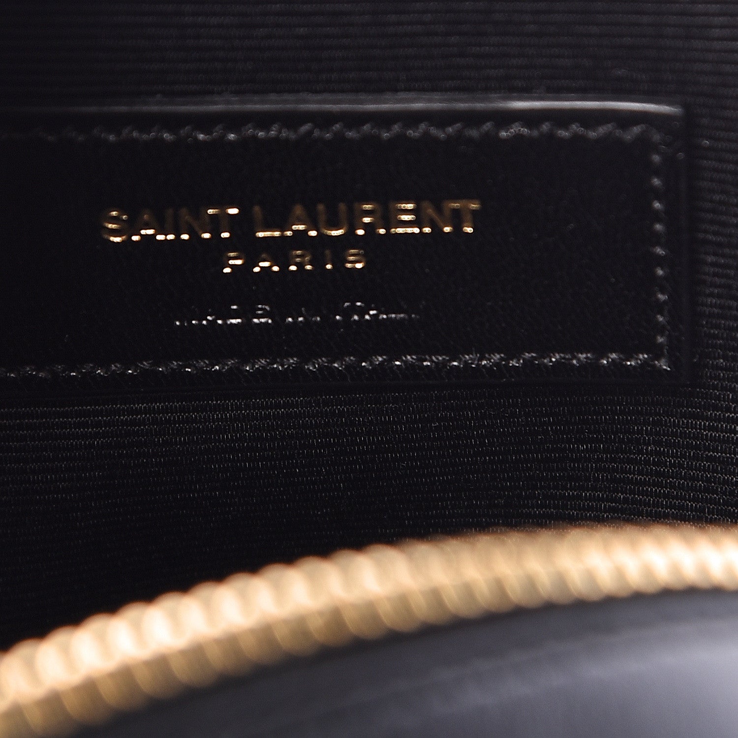 Saint Laurent Calfskin Matelasse Small Monogram Bubble Crossbody Black 6 of 10