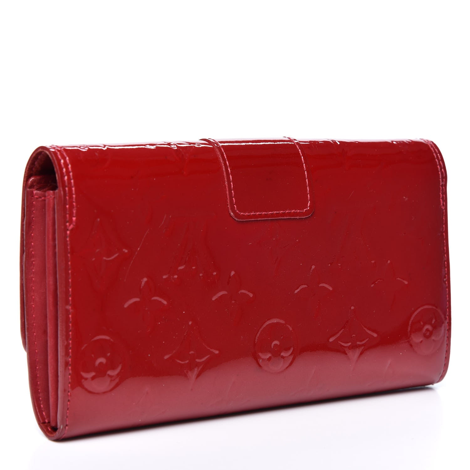 Louis Vuitton Vernis Sarah Noeud Wallet Pomme D'Amour 2 of 10