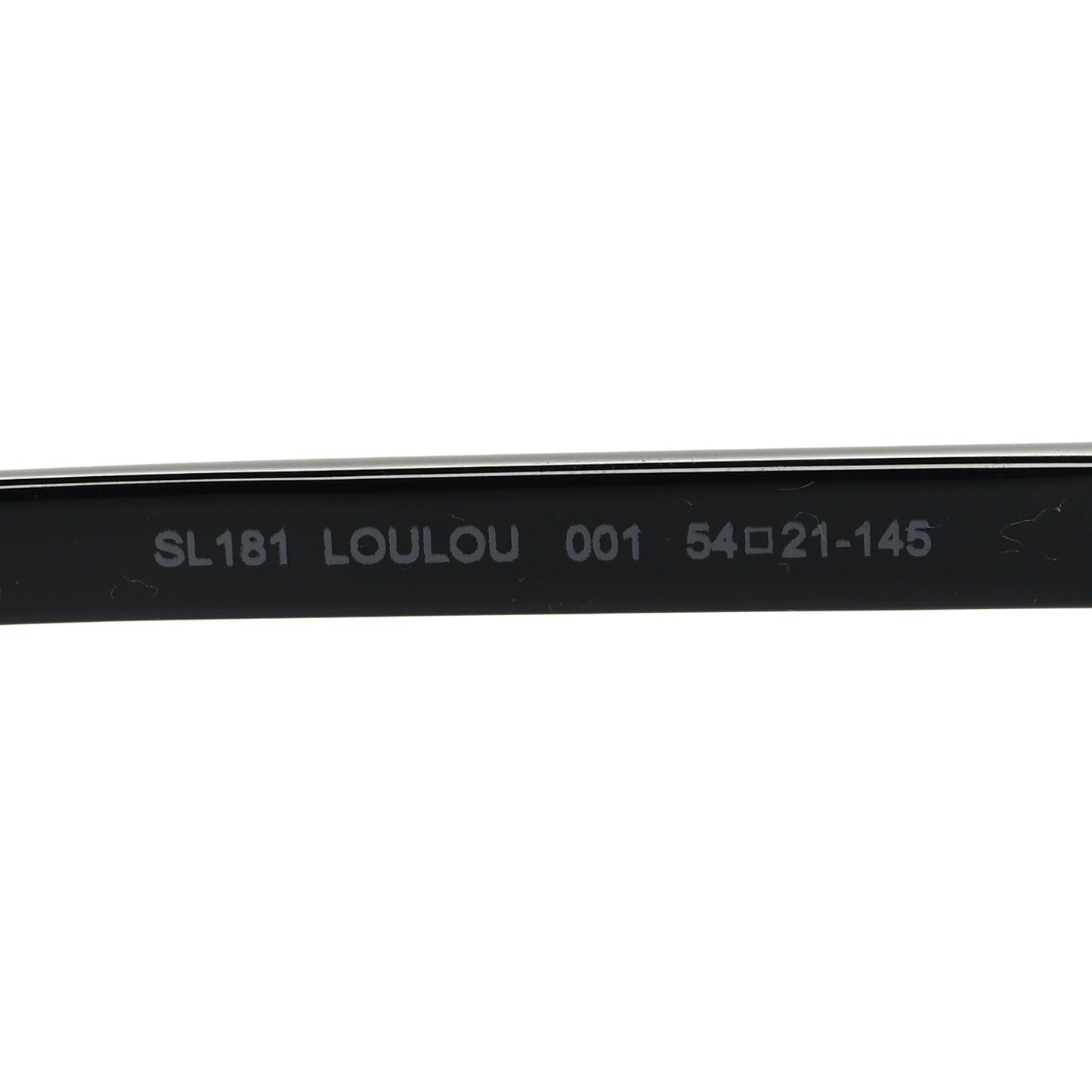 Acetate Heart Frame Loulou SL181 Sunglasses Black