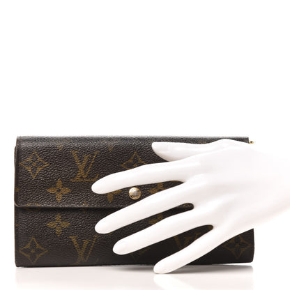 Louis Vuitton Monogram Sarah Wallet 2 of 7