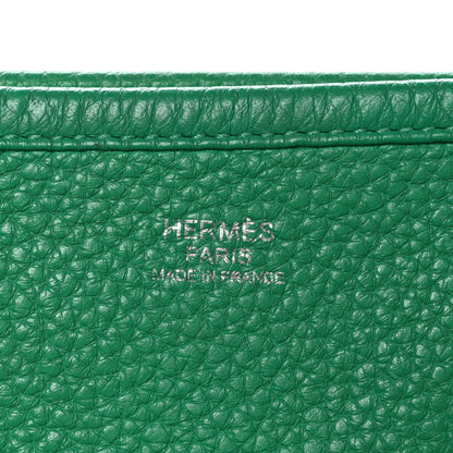 Hermes Taurillon Clemence Evelyne III GM Menthe 6 of 10