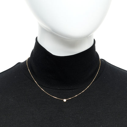 Cartier 18K Yellow Gold Diamond XS D'Amour Pendant Necklace 2 of 6
