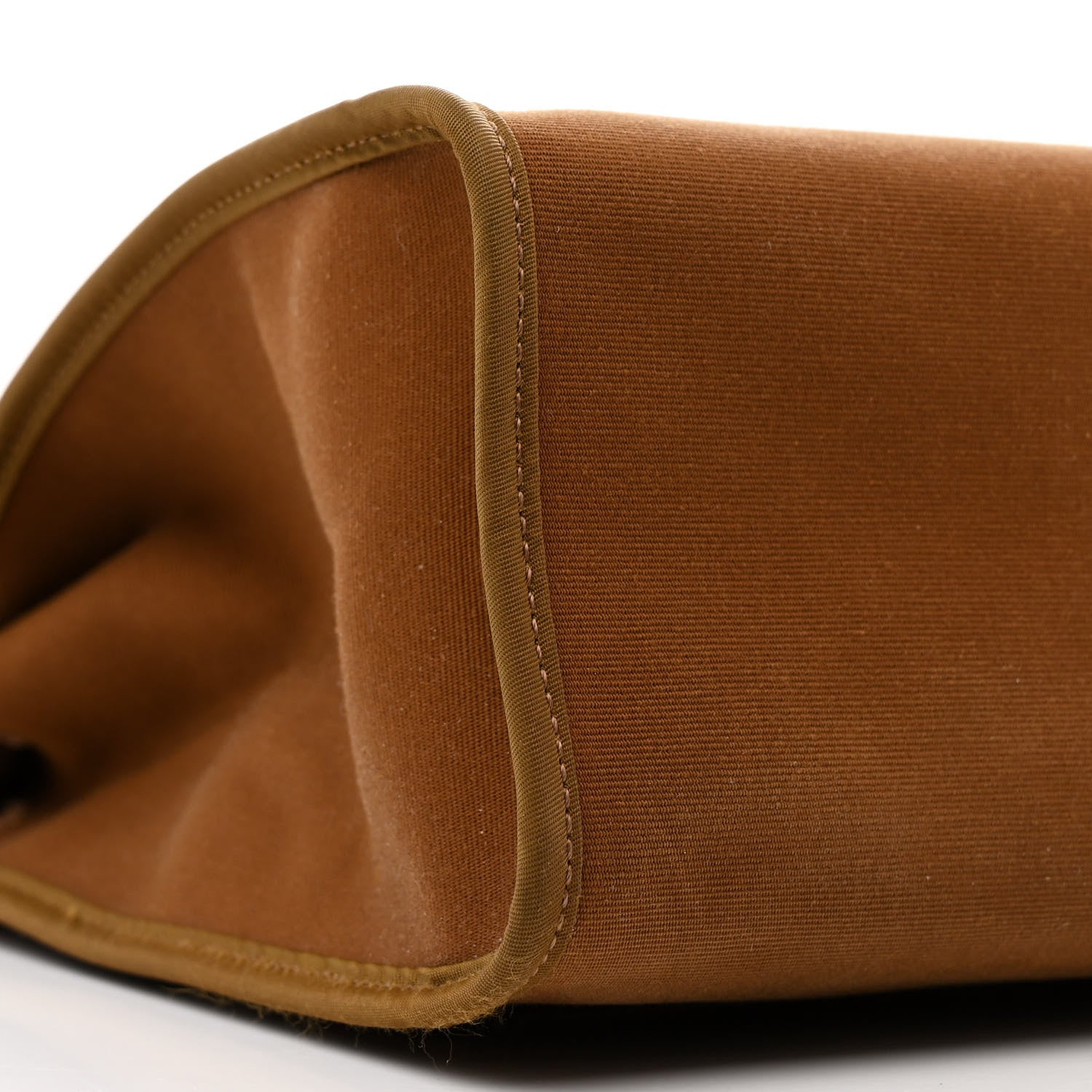Hermes Vache Hunter Toile Herbag Zip 31 PM Alezan 10 of 11