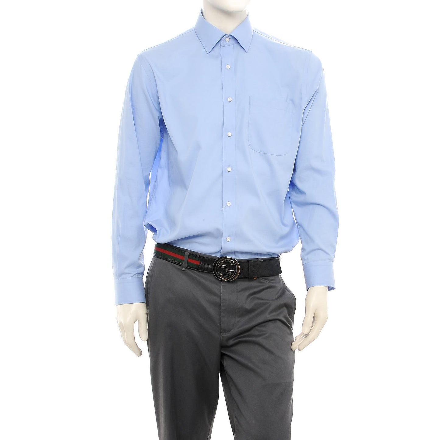 Calfskin Web Interlocking G Belt 105 42 Black