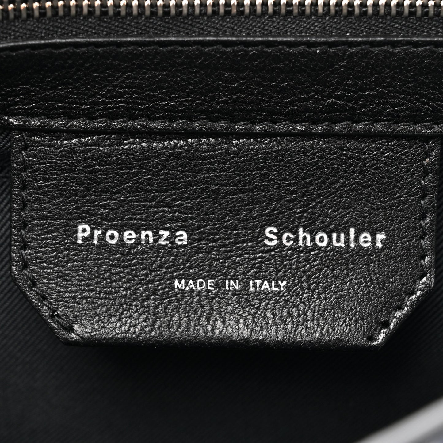 X HARMONY KORINE Calfskin PS1 Check Success Medium Satchel Blue