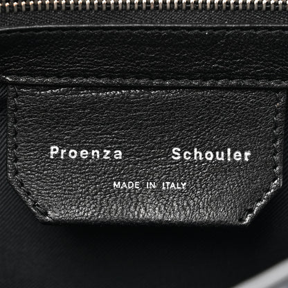 Proenza Schouler X HARMONY KORINE Calfskin PS1 Check Success Medium Satchel Blue 6 of 12