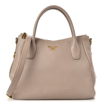 Prada Vitello Daino Tote Pomice 1 of 11