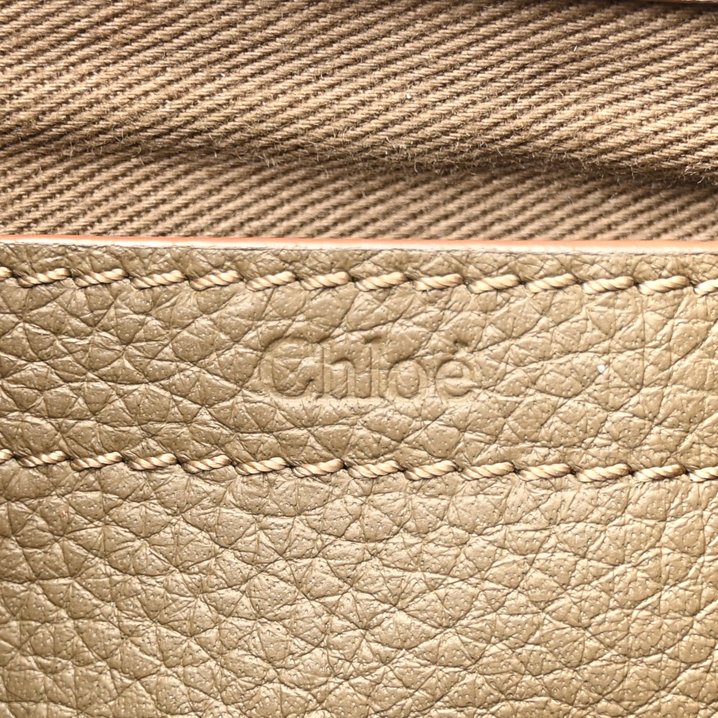 Grained Calfskin Small Marcie Saddle Bag Anchor Grey