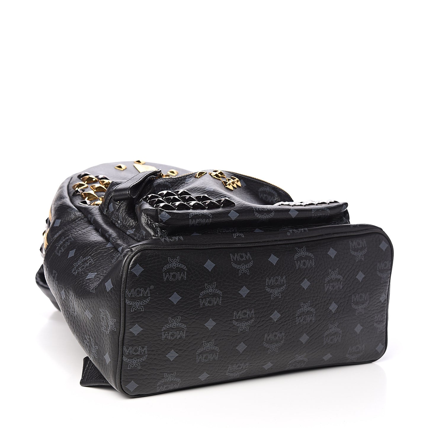 Visetos Studded Medium Stark M Backpack Black